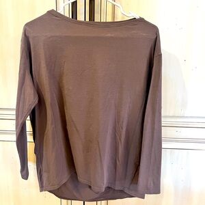 Lululemon Back in Action long sleeve shirt